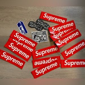 Supreme sticker lot